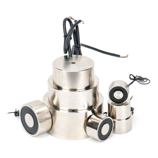 丸い電動吸引カップ電磁石