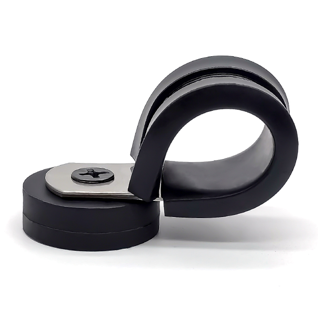 ステンレススチール、ラバーストリップクランプ付き ラバーコーティングされたNdFeBポットマグネット