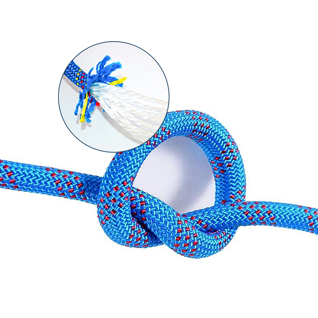 スタティッククライミング アウトドア登山 ハイキング キャンプ 消防救助 エスケープロープ