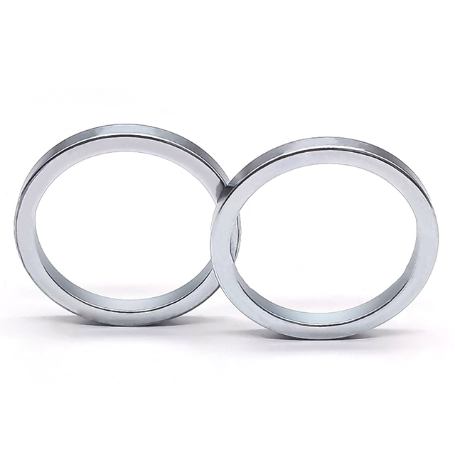 D23 * D19 * 2mm 亜鉛コーティング環状ネオジム磁石、化粧品包装 