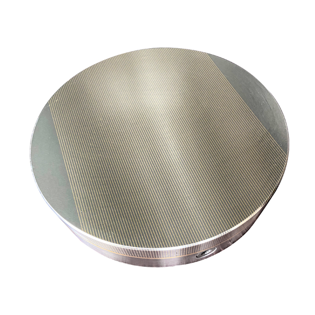 平面研削盤用細極丸形永磁チャック