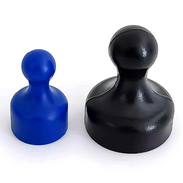 カラーアクリル ABS プラスチック オフィス教育ネオジム プッシュ ピン マグネット