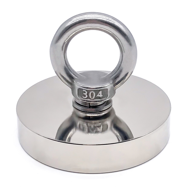 片面強力磁気サルベージアイボルトネオジム釣りマグネット